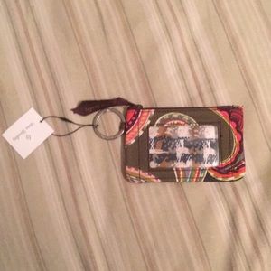 Vera Bradley zip id case